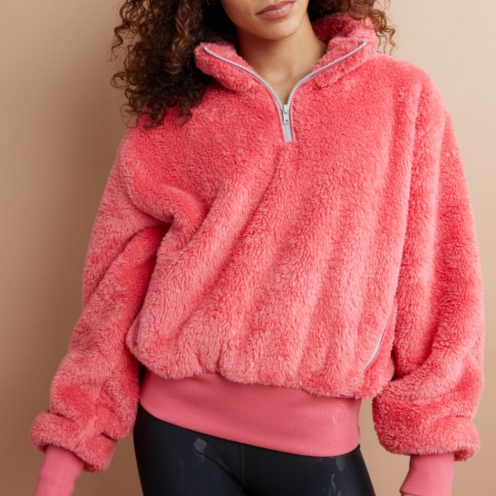 Amy 1/4 Zip Sherpa Fleece